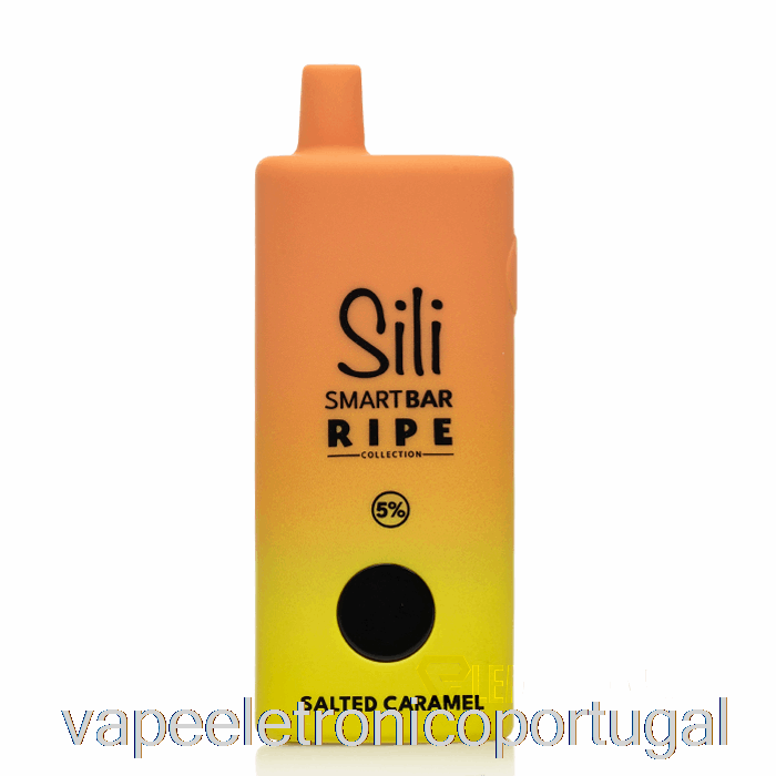 Vape Eletrônico Sili Maduro 10k Caramelo Salgado Descartável